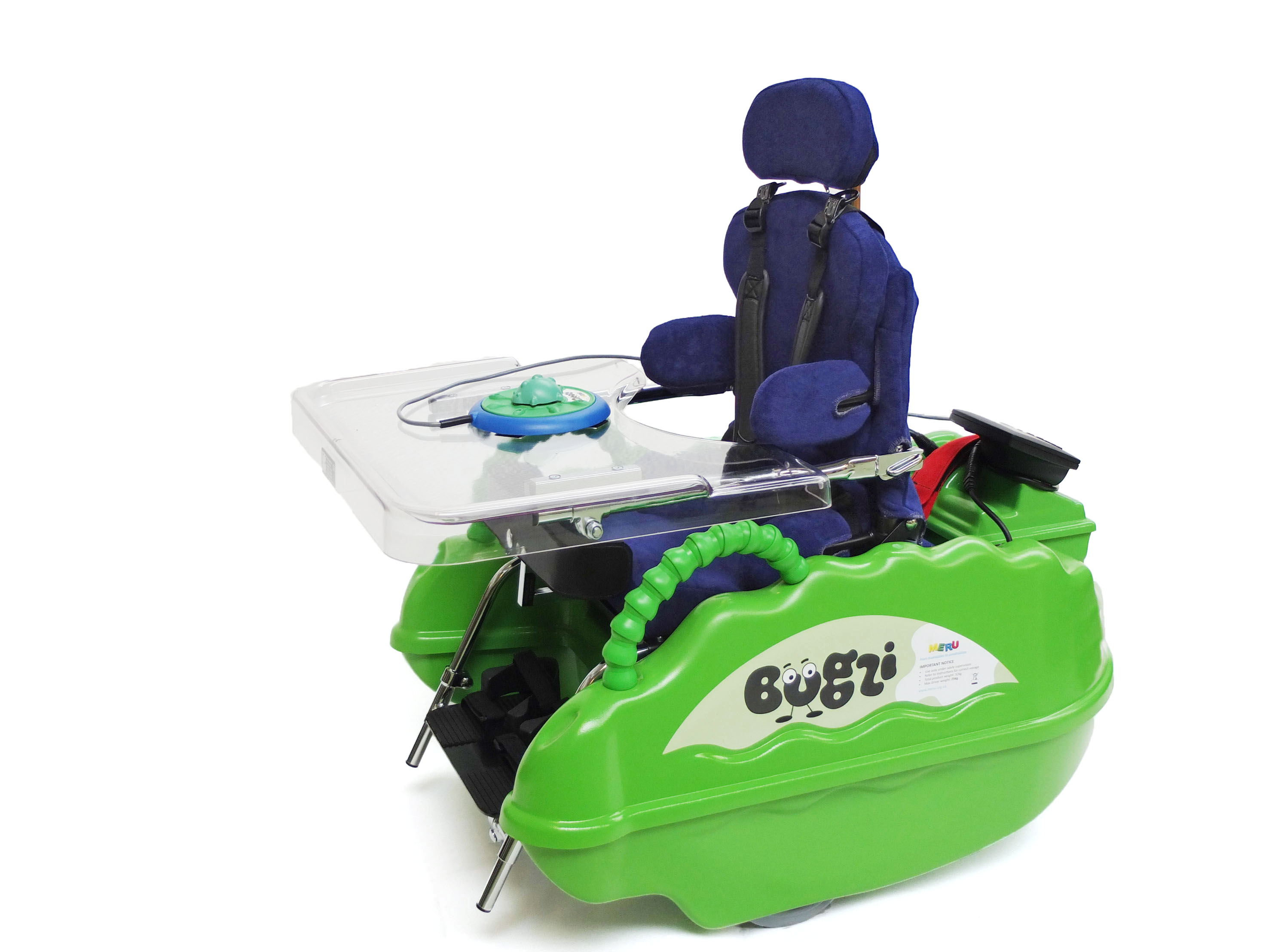 Bugzi powered wheechair