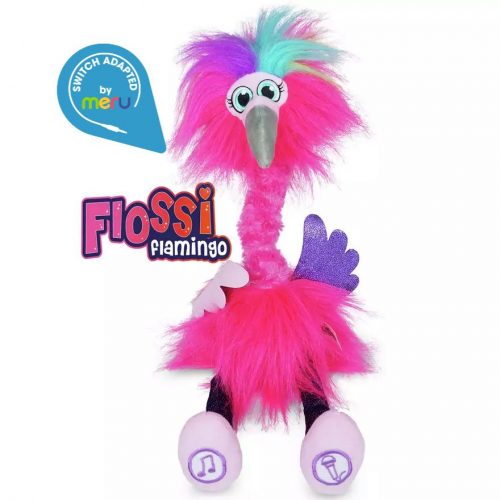 Switch Adapted Toy Flamingo